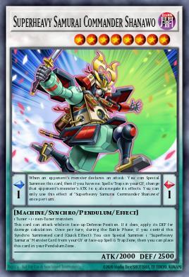 Superheavy Samurai Commander Shanawo — Cyberstorm Access EN040