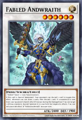 Andwraith Mitológico — Blazing Vortex Premiere! promotional card EN044