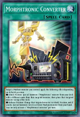 Conversor Morfotrônico — Power of the Elements EN098