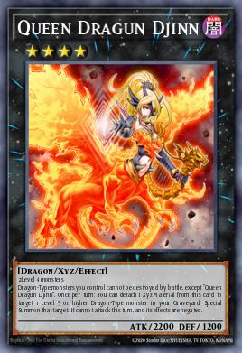 Queen Dragun Djinn — Battles of Legend: Glorious Gallery EN097