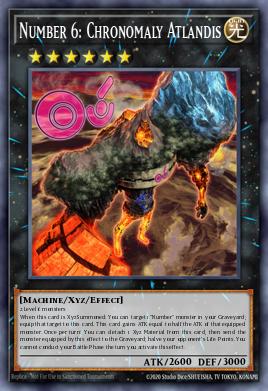 Número 6: Cronomalia Atlande — Return of the Duelist: Special Edition EN092
