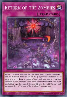 Retorno dos Zumbis — Structure Deck: Zombie Horde EN034