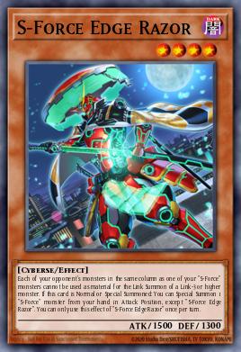 Força-S Lâmina Afiada — Lightning Overdrive Premiere! promotional card EN015