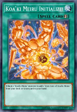 Inicializar Koa'ki Meiru — The Shining Darkness Sneak Peek Participation Card EN058