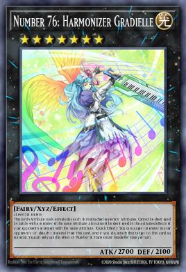 Número 76: Harmonizadora Gradielle — Battles of Legend: Hero's Revenge EN029