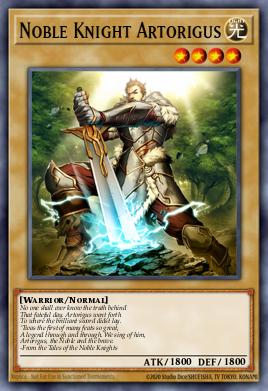 Nobre Cavaleiro Artorigus — Galactic Overlord Sneak Peek Participation Card EN000