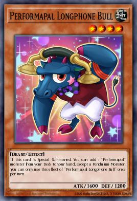 Camarartista Touro de Grandes Fones — Starter Deck: Yuya EN006