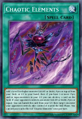 Chaotic Elements — OTS Tournament Pack 30 EN011