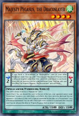 Majesty Pegasus, the Dracoslayer — Darkwing Blast EN023