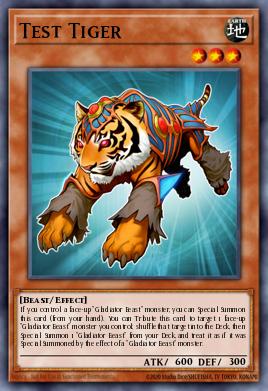 Tigre de Testes — Gold Series 2009 EN029