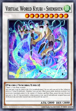 Kyubi do Mundo Virtual - Shenshen — OTS Tournament Pack 25 EN020