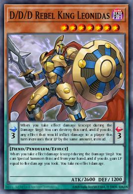D/D/D Rei Rebelde Leonidas — Dimension of Chaos: Special Edition EN098