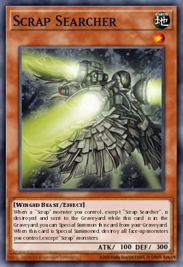 Scrap Searcher — Starstrike Blast Sneak Peek Participation Card EN025