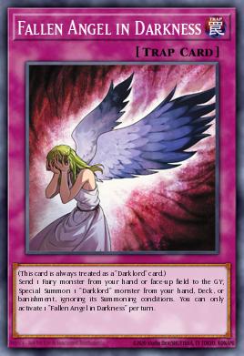 Fallen Angel in Darkness — Battles of Legend: Glorious Gallery EN031
