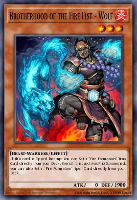 Irmandade do Punho de Fogo - Lobo — 2014 Mega-Tin Mega Pack EN012