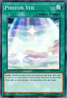 Véu de Fóton — Photon Shockwave Sneak Peek Participation Card EN050