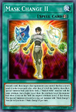 Mudar a Máscara II — HERO Strike Structure Deck EN019