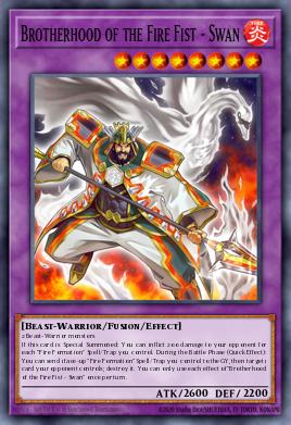 Irmandade do Punho de Fogo - Cisne — Fists of the Gadgets EN015