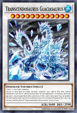 Transcendosaurus Glaciasaurus — Wild Survivors EN004