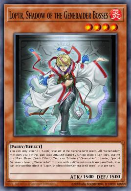 Loptr, Sombra dos Chefes Generaidores — Rarity Collection 5 EN016