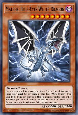 Dragão Branco de Olhos Azuis Pernicioso — Duelist Pack: Kaiba EN023