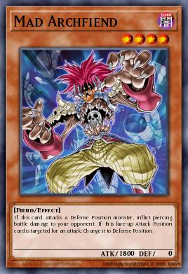 Arquidemônio Louco — Saber Force Starter Deck END06