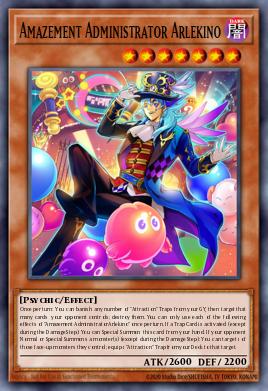 Arlekino, o Administrador da Diversão — Lightning Overdrive Premiere! promotional card EN006