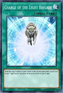 Investida da Brigada da Luz — Dragons Collide Structure Deck EN035