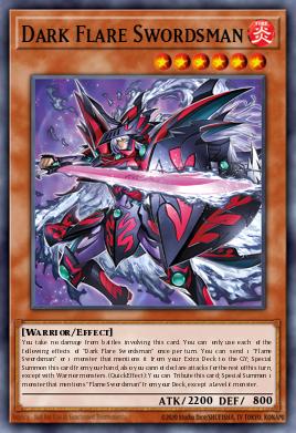 Dark Flare Swordsman — Duelist's Advance EN019