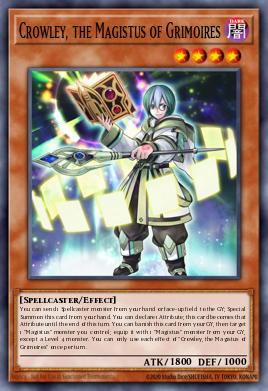 Crowley, o Magistus dos Grimórios — OTS Tournament Pack 27 EN019