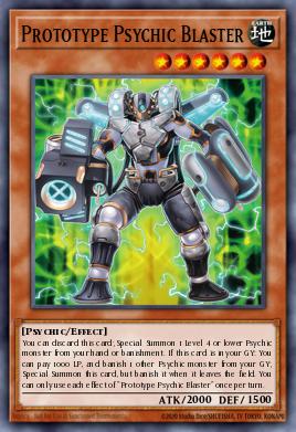 Prototype Psychic Blaster — Duelist's Advance EN016
