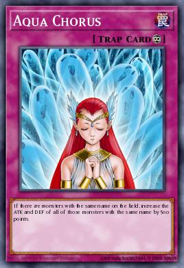 Coral de Aqua — Yu-Gi-Oh! Power of Chaos: Kaiba the Revenge promotional cards 002