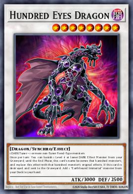 Dragão de Cem Olhos — Legendary Collection 5D's Mega Pack EN154