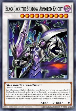 Black Jack the Shadow-Armored Knight — Battles of Legend: Glorious Gallery EN046