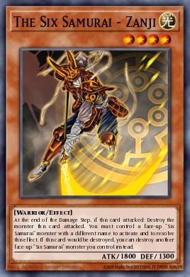 Os Seis Samurai - Zanji — Gold Series 2009 EN021