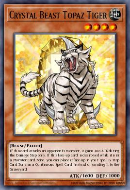 Fera Cristalina Tigre Topázio — Legendary Collection 2: The Duel Academy Years Mega Pack EN158