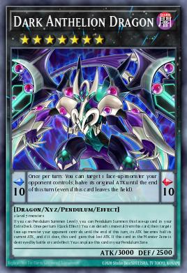 Dragão Antélio Negro — Duel Overload EN036