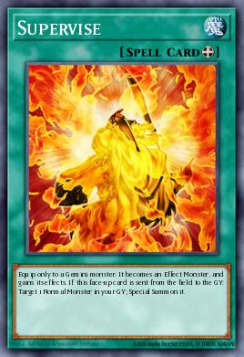 Supervisionar — Warriors' Strike Structure Deck EN017