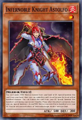 Infernobre Cavaleiro Astolfo — 2021 Tin of Ancient Battles EN108