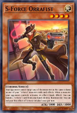 Força-S Orrafist — Blazing Vortex Premiere! promotional card EN013