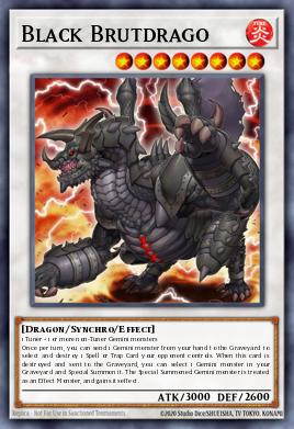 DragoBrut Preto — Battles of Legend: Glorious Gallery EN089