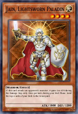 Jain, a Paladina Luminosa — Dragons Collide Structure Deck EN020
