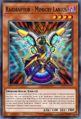 Ataqueraptor - Lanius Imitador — 2016 Mega-Tin Mega Pack EN015