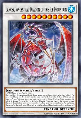 Lancea, Ancestral Dragon of the Ice Mountain — Rarity Collection 5 EN045