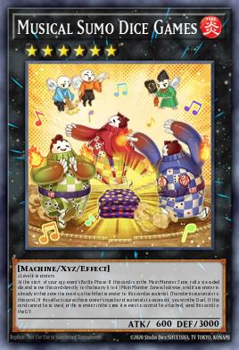 Jogos de Dados Sumô Musical — Dimension Force EN047