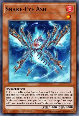 Snake-Eye Ash — OTS Tournament Pack 25 EN002