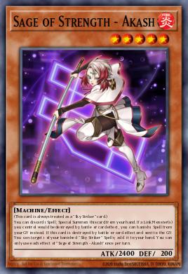 Sage of Strength - Akash — Battles of Legend: Monstrous Revenge EN049