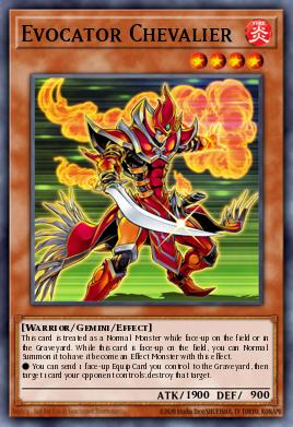 Chevalier Evocador — Warriors' Strike Structure Deck EN002