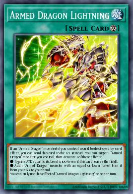 Relâmpago do Dragão Armado — Blazing Vortex Premiere! promotional card EN053