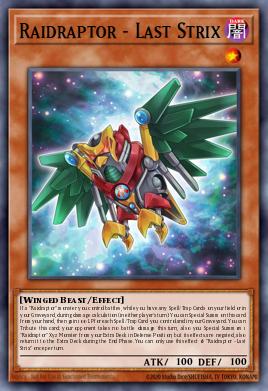 Ataqueraptor - Último Strix — Wing Raiders EN015